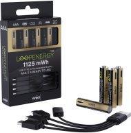 Produktbild Verico LoopEnergy 4-Pack AAA PRO - Wiederaufladbare USB-C Batterie AA 1,5V 1125mWh (750mAh) Li-Ion (4 Stk., AAA, 750 mAh)