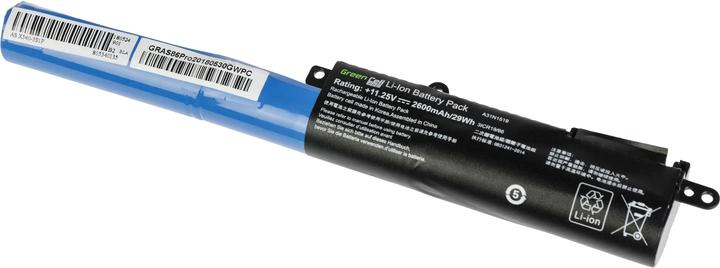 Actual product image ASUS Green Cell Battery Green Cell A31N1519 for F540 F540L F540S R540 R540L R540S X540 (3 Cells, 2600 mAh)