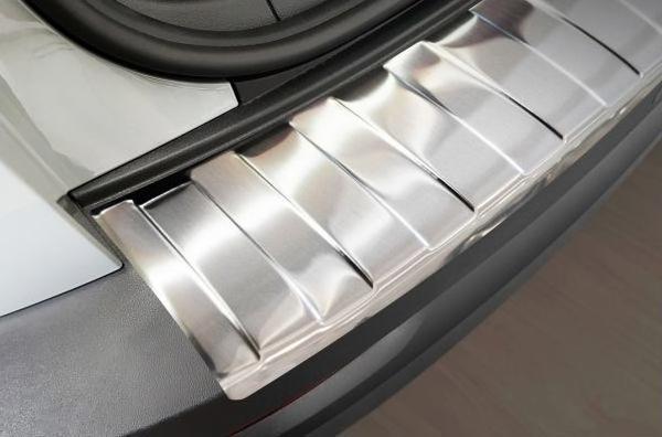 Produktbild ProPlus Edelstahl Ladekantenschutz für Skoda Karoq ab 2017 bis heute (Heck)