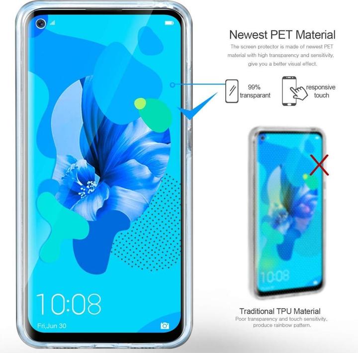 Produktbild Screenguard 360° Screen & Body Protector Huawei Nova 5T Hülle mit Folie (Huawei Nova 5T)