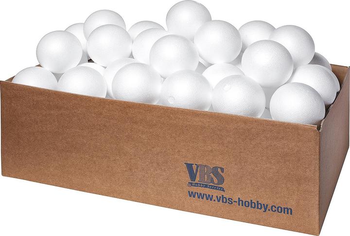 Image du produit VBS XXL boules de polystyrène, Ø 10 cm, 50 pièces