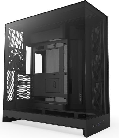Produktbild NZXT H9 Elite White Midi Tower ATX Gaming Gehäuse weiss mit Glasfenster (ATX, mATX, Mini-ITX)