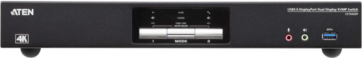 Actual product image Aten CS1942DP Switch Dual View 2 Port USB