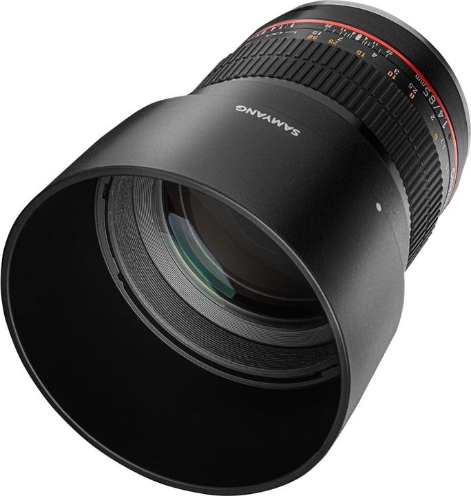 Actual product image Samyang MF 85mm F1.4 AS IF UMC Canon EF AE (Canon EF, full size, APS-C / DX)