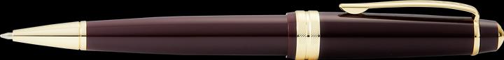 Cross Ballpoint Bailey light burgundy red, gold tone appointments in giftbox (Red, Gold fittings)
