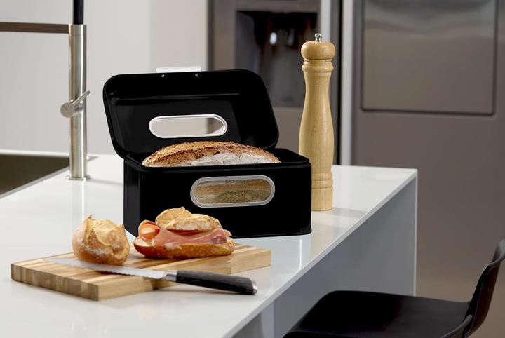 Image du produit Echtwerk Retro-Brotbox mit Sichtfenster
