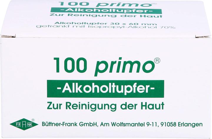 Produktbild Büttner-Frank PRIMO ALKOHOLTUPFER, 100 St TUP