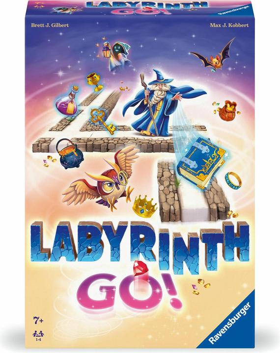Produktbild Ravensburger Familienspiel 24699 - Labyrinth Go! - Gesellschaftsspiel für 1 - 4 Personen (Deutsch, Spanisch, Französisch, Niederländisch, Italienisch, Portugiesisch, Englisch)