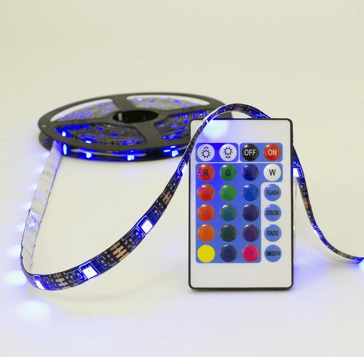 Actual product image White Shark Helios LED-05 RGB LED strip with remote control (RGB, 25 cm, Outdoor, Indoor)