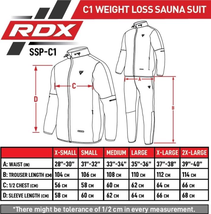Image du produit Rdx Tenue De Sudation C1 Pour La Perte De Poids
