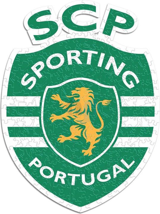 Produktbild Iconic Sporting CP - Logo - Holz Puzzle Grösse L (500 Teile) (500 Teile)