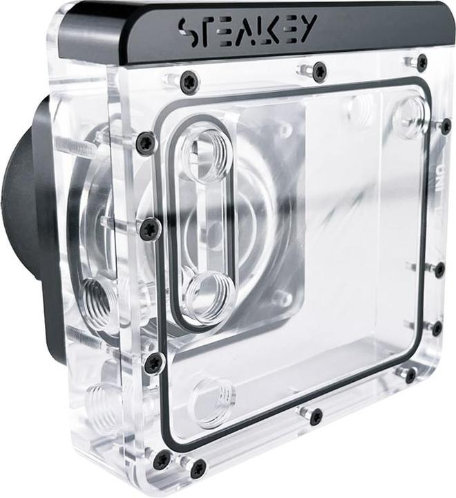 Actual product image Stealkey Customs UNI 120 Distroplate + D5, ARGB - Acrylic