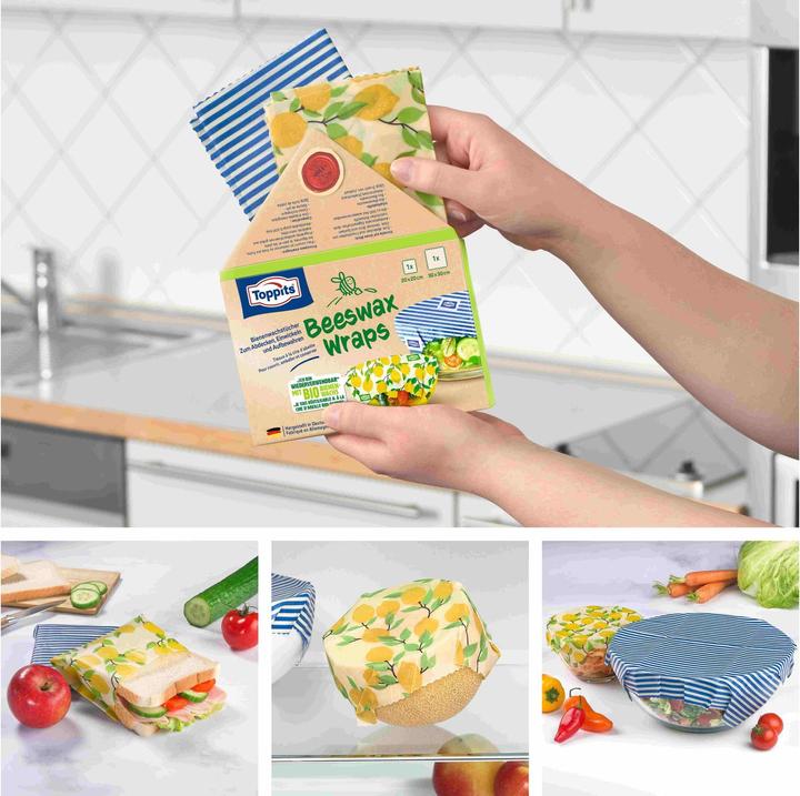Actual product image Toppits Bienenwachstuch (2 x)
