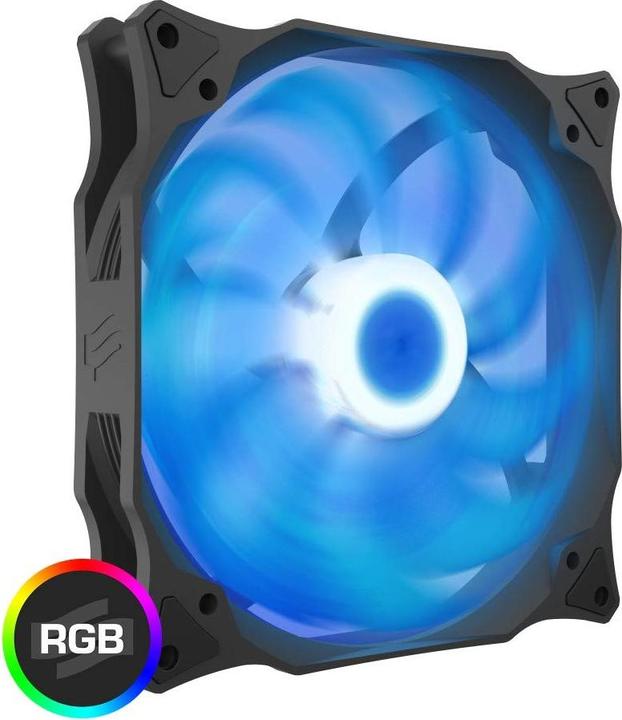 Image du produit Silentium PC Stella HP RGB 140 PWM Ventilateur de boîtier d'ordinateur (140 mm, 1 x)
