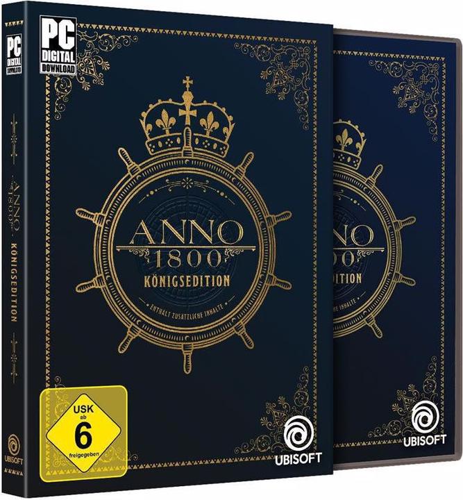 Ubisoft Anno 1800 - Königsedition (PC, Multilingual)