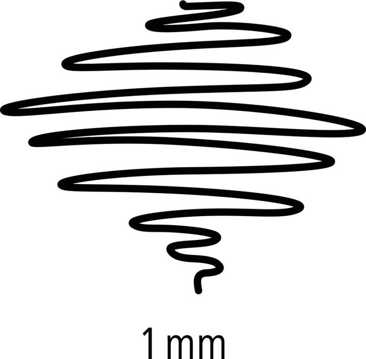 Produktbild Staedtler Lumocolor permanent (Schwarz, 1 mm, 1 x)