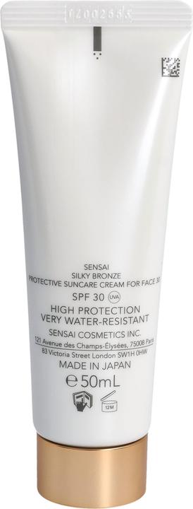 Actual product image Sensai Silky bronze (Sun cream face, SPF 50+, 50 ml)