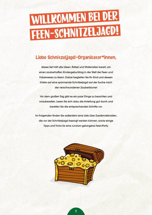 Actual product image Set: Abenteuer Schnitzeljagd Wunderwald (German, Linn�a Bergstr�sser, 2022)