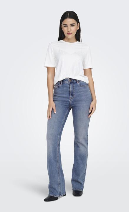 Produktbild Only ONLLUNA Hohe Taille Ausgestellt Jeans Flared fit jeans (W30/L34)