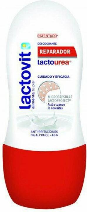 Actual product image Lactovit LACTO-UREA deo roll-on reparador 50 ml (Roll-on, 50 ml)