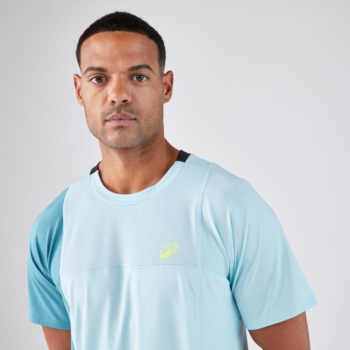 Immagine prodotto Kuikma Herren Padel T-Shirt atmungsaktiv - Dry blau (S)