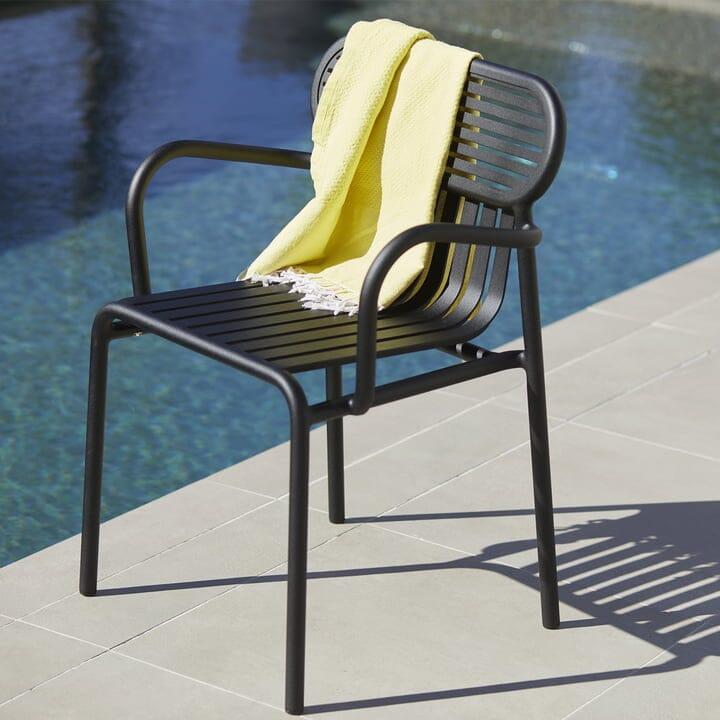 Actual product image Petite Friture Week-end Fauteuil de jardin Bridge avec accoudoirs