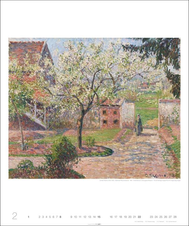 Actual product image Die schönsten Gärten des Impressionismus Edition Kalender 2026 (46 x 55 cm, German)