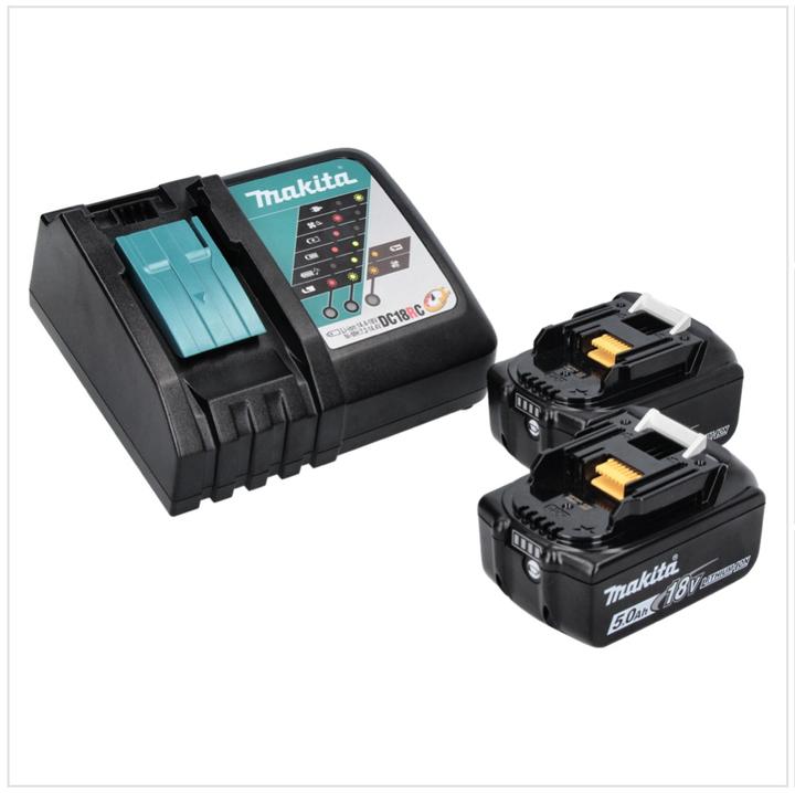Actual product image Makita DHP 481 RT Battery impact drill 18 V 115 Nm Brushless + 2x battery 5.0 Ah + charger (Rechargeable battery operated)