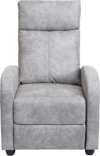 Actual product image Swisshandel24 TV armchair HWC-F76, recliner armchair, reclining function adjustable fabric/textile vint