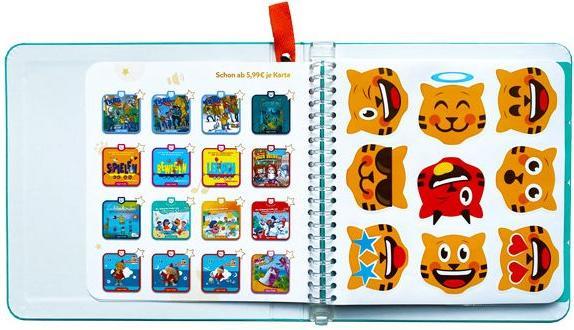 Actual product image Tigermedia scrapbook (German)