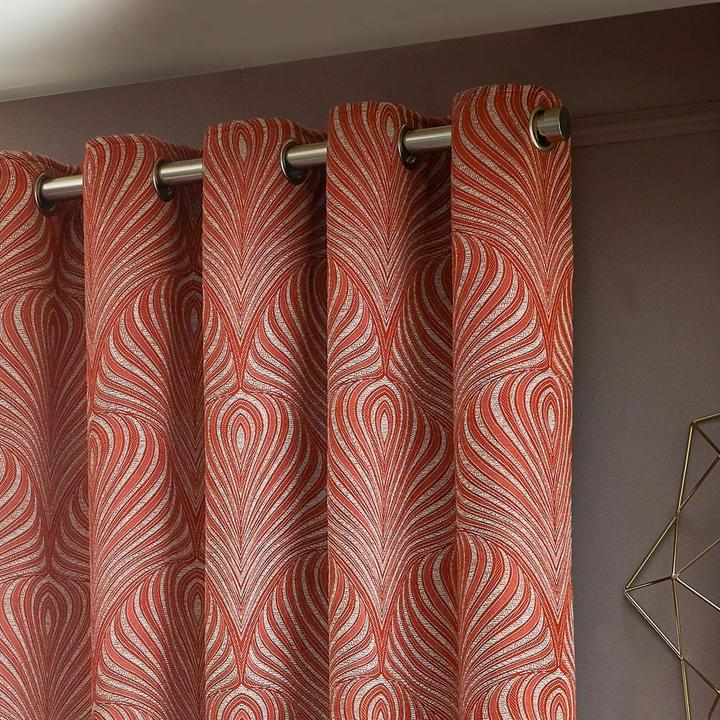 Actual product image Gatsby Jacquard Eyelet Curtains (229 x 229 cm)