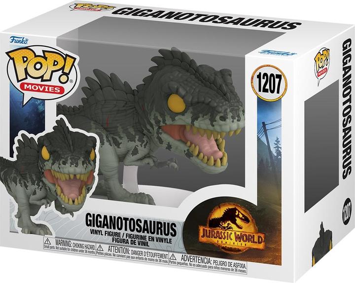 Actual product image Funko Pop! Jurassic World Dominion : Gigantosaurus (1207)