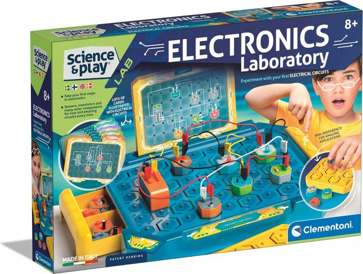 Image du produit Clementoni Science & Play - Electronics Lab (78812)