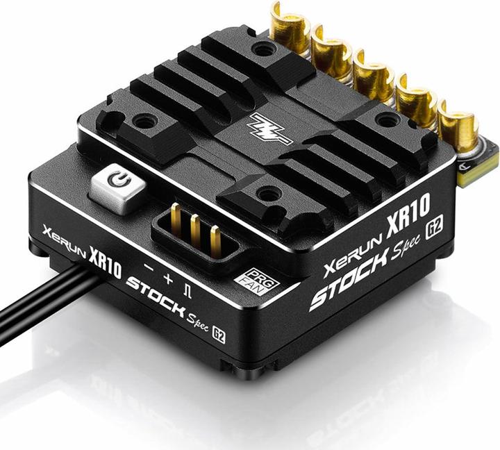 Actual product image Hobbywing Xerun XR10 Stock Spec brushless controller 100A, 2s LiPo, BEC 5A