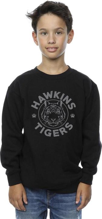 Immagine prodotto Netflix Stranger Things Hawkins Grey Tiger Felpa Ragazzi (152, 158)