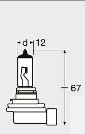Image du produit Osram Ligne originale (H8)