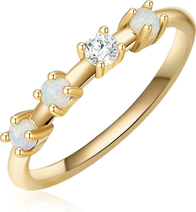 Glanzstücke München Damen Sterling Silber Zirkonia gelbgold - 31494