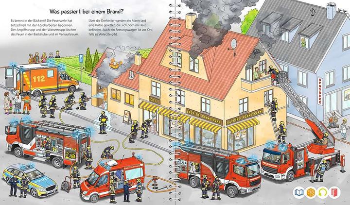 Image du produit tiptoi Bei der Feuerwehr (Allemand, L'évasion de Daniela, Niklas Böwer, 2022)