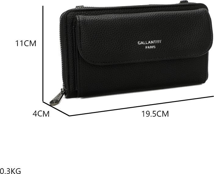 Actual product image Gallantry Cute leather wallet shoulder bag