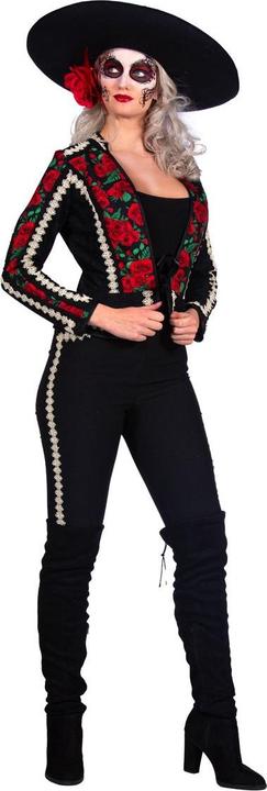 Immagine prodotto Wilbers Costume da Mariachi da donna, nero (36)