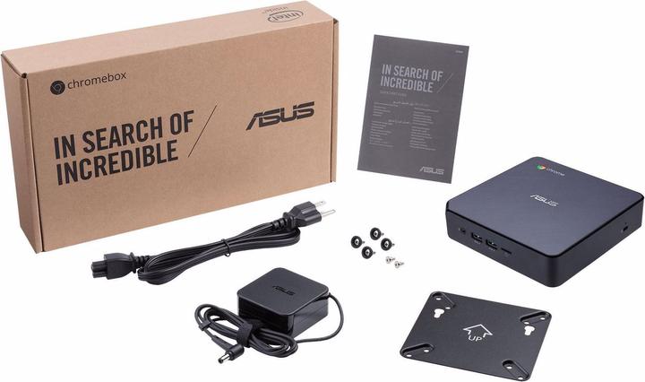Produktbild ASUS Chromebox 3 – N7128U (Intel Core i7-8550U, 16 GB, 128 GB)