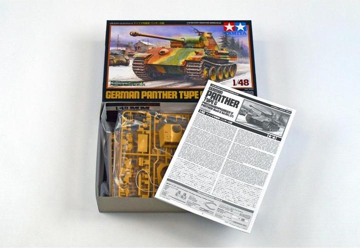 Produktbild Tamiya 1:48 Dt. Panzer Panther Typ G