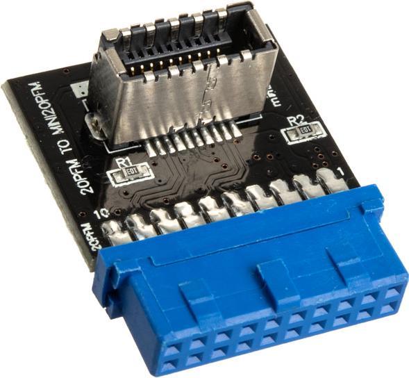 Produktbild Akasa USB 3.1 20-pin Adapter (USB 3.0)