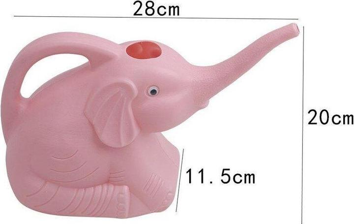 Actual product image JTI Elephant-shaped watering can - pink