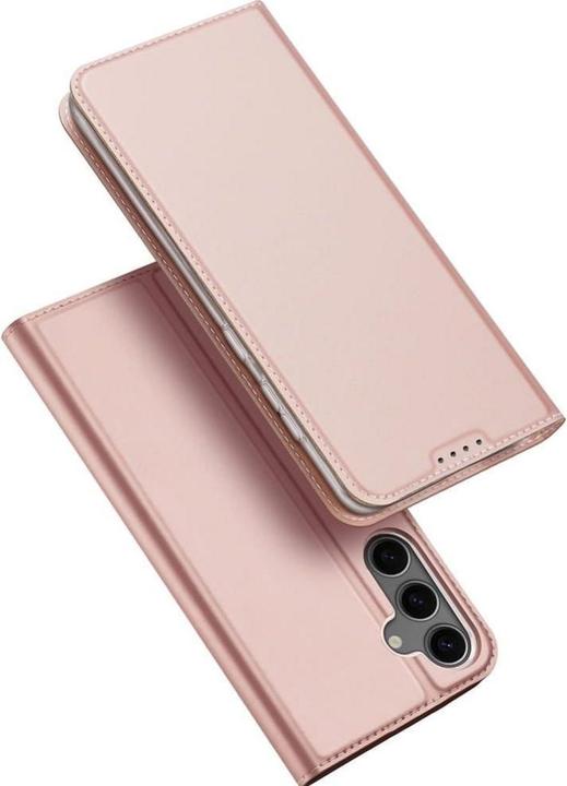 Dux Ducis Samsung Galaxy S25 Hülle mit Kartensteckplatz - Pink (Samsung Galaxy S25)