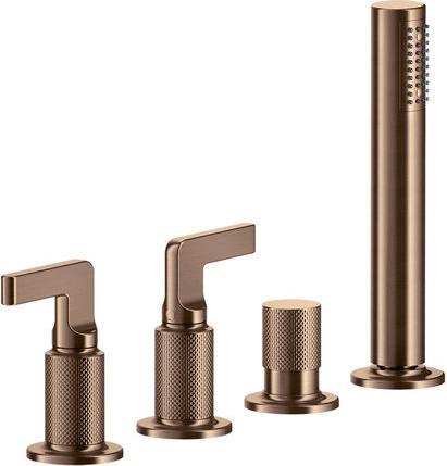 Copper brushed