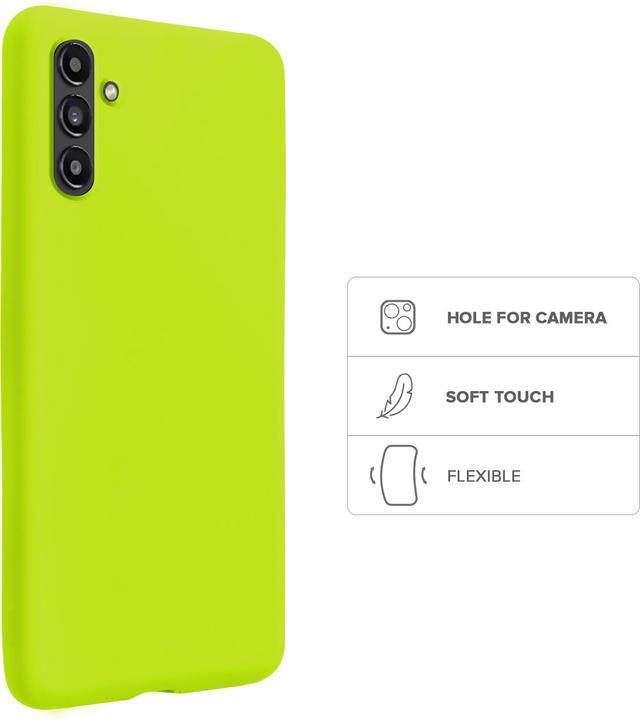 Actual product image SBS Rainbow Case Samsung A13 acid green colour (Samsung Galaxy A13 5G)