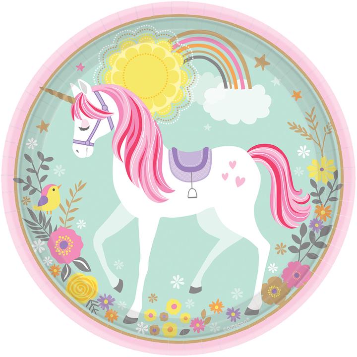 Amscan Unicorno (8 x)