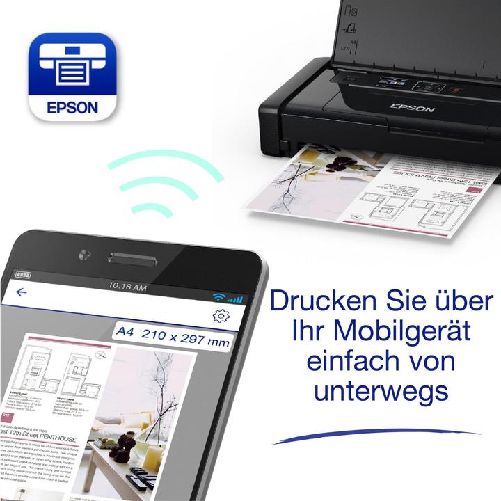 Actual product image Epson WF-110W Workforce (Ink, Colour)