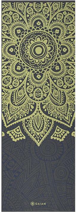 Image du produit Gaiam 6 mm Premium Yoga Mat imprimé (6 mm)